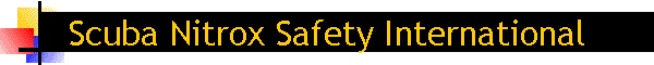 Scuba Nitrox Safety International